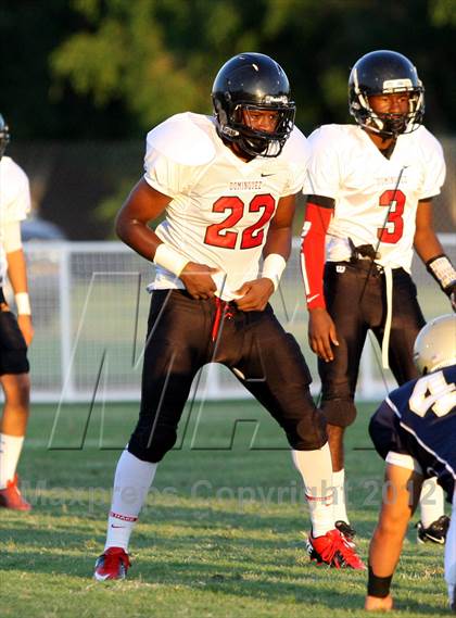 Thumbnail 3 in Dominguez vs. St. John Bosco photogallery.