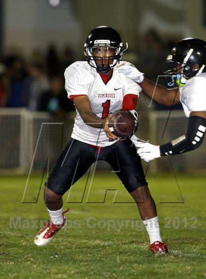 Thumbnail 3 in Dominguez vs. St. John Bosco photogallery.