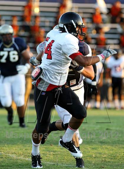 Thumbnail 2 in Dominguez vs. St. John Bosco photogallery.