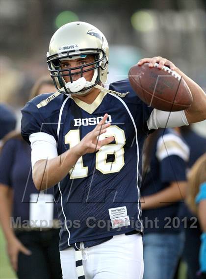 Thumbnail 2 in Dominguez vs. St. John Bosco photogallery.