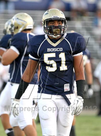 Thumbnail 1 in Dominguez vs. St. John Bosco photogallery.