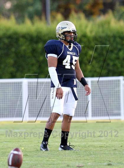 Thumbnail 3 in Dominguez vs. St. John Bosco photogallery.