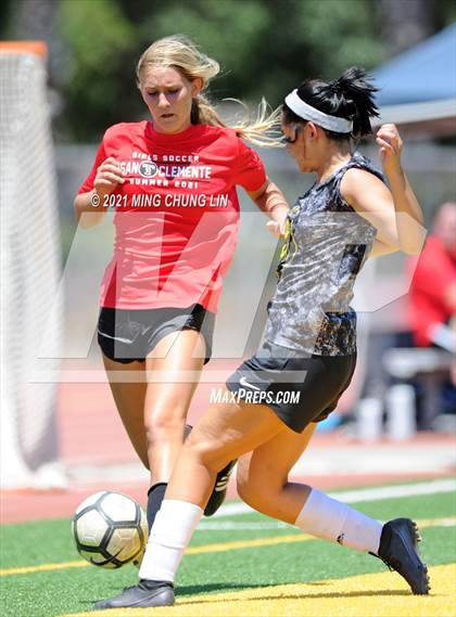 Thumbnail 3 in Capistrano Valley vs. San Clemente (Summer League) photogallery.