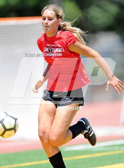 Thumbnail 3 in Capistrano Valley vs. San Clemente (Summer League) photogallery.
