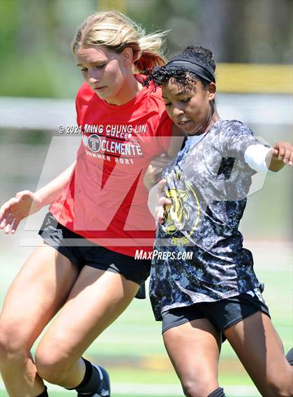 Thumbnail 3 in Capistrano Valley vs. San Clemente (Summer League) photogallery.