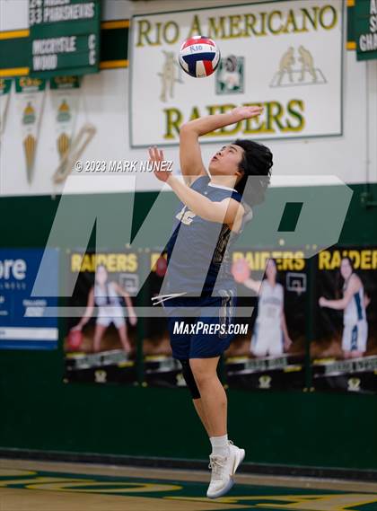 Thumbnail 1 in Elk Grove vs. Rio Americano (CIF SJS Division 2 Quarterfinal) photogallery.