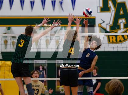 Thumbnail 2 in Elk Grove vs. Rio Americano (CIF SJS Division 2 Quarterfinal) photogallery.