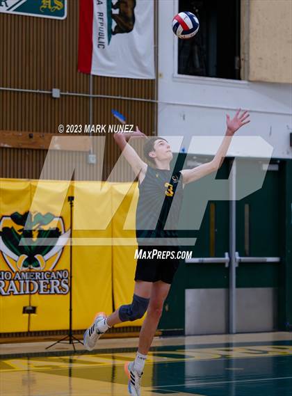 Thumbnail 3 in Elk Grove vs. Rio Americano (CIF SJS Division 2 Quarterfinal) photogallery.