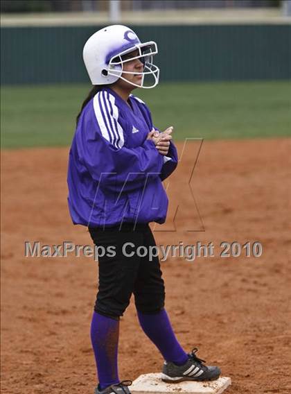 Thumbnail 3 in Crowley vs. Bell (Mansfield Varsity Softball Tournament) photogallery.
