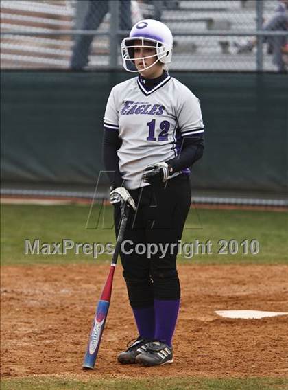 Thumbnail 3 in Crowley vs. Bell (Mansfield Varsity Softball Tournament) photogallery.