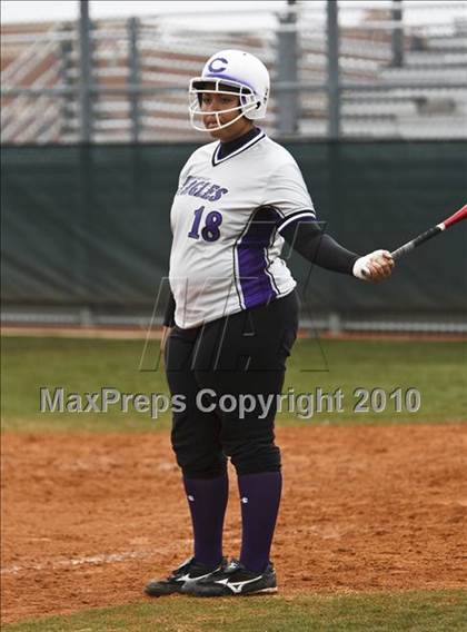 Thumbnail 2 in Crowley vs. Bell (Mansfield Varsity Softball Tournament) photogallery.
