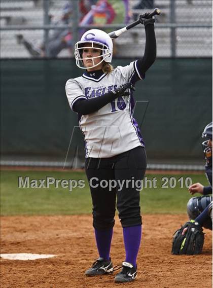 Thumbnail 2 in Crowley vs. Bell (Mansfield Varsity Softball Tournament) photogallery.