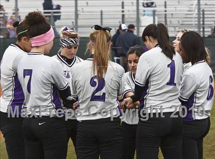Thumbnail 3 in Crowley vs. Bell (Mansfield Varsity Softball Tournament) photogallery.