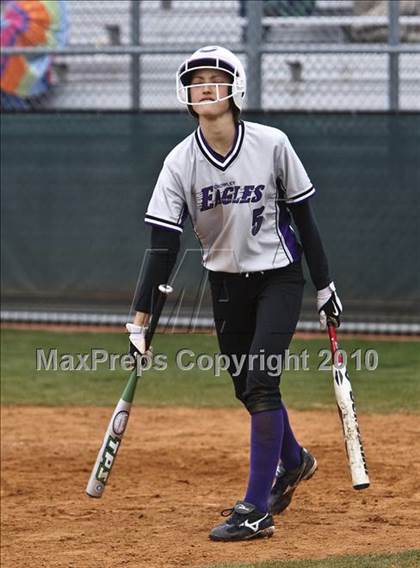 Thumbnail 3 in Crowley vs. Bell (Mansfield Varsity Softball Tournament) photogallery.