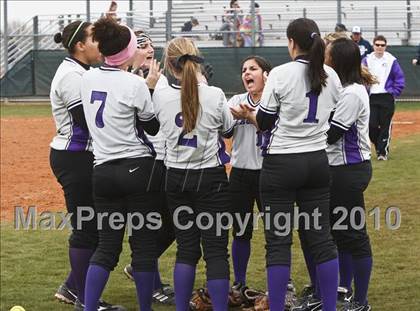 Thumbnail 3 in Crowley vs. Bell (Mansfield Varsity Softball Tournament) photogallery.