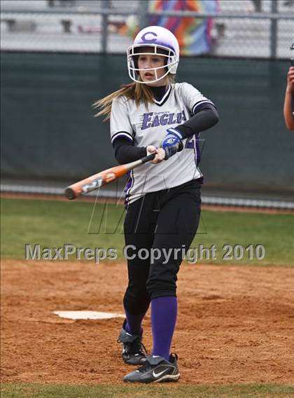 Thumbnail 3 in Crowley vs. Bell (Mansfield Varsity Softball Tournament) photogallery.