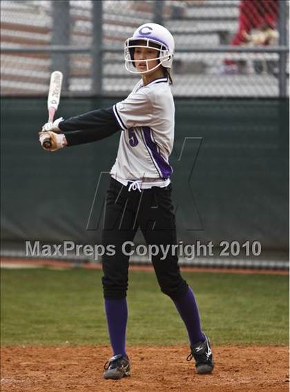 Thumbnail 3 in Crowley vs. Bell (Mansfield Varsity Softball Tournament) photogallery.