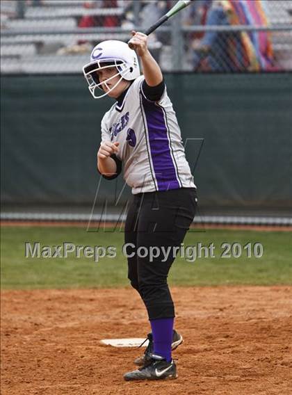 Thumbnail 3 in Crowley vs. Bell (Mansfield Varsity Softball Tournament) photogallery.