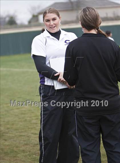 Thumbnail 3 in Crowley vs. Bell (Mansfield Varsity Softball Tournament) photogallery.