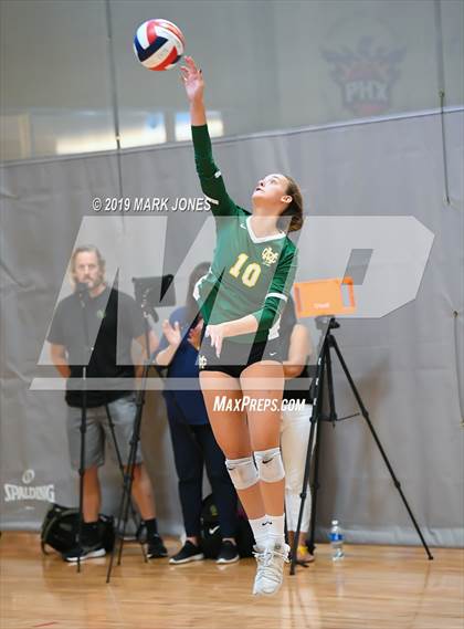 Thumbnail 2 in Bishop O'Dowd vs. Mira Costa (Nike Tournament of Champions) photogallery.