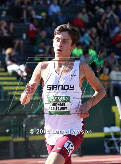 Thumbnail 1 in Oregon Relays - Boys 3K photogallery.