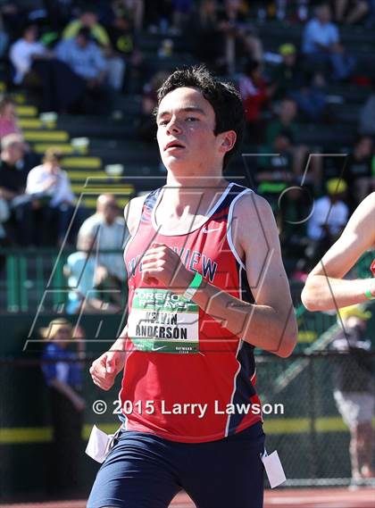 Thumbnail 2 in Oregon Relays - Boys 3K photogallery.