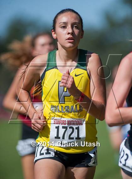 Thumbnail 1 in Stanford Invitational Girls 5K Division 3-5 Race photogallery.