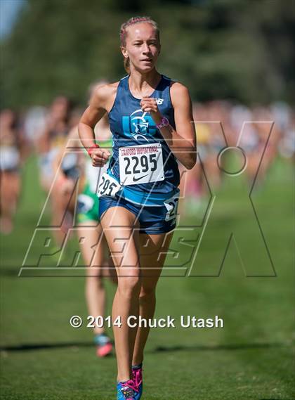 Thumbnail 2 in Stanford Invitational Girls 5K Division 3-5 Race photogallery.