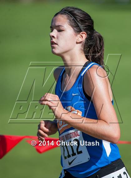 Thumbnail 3 in Stanford Invitational Girls 5K Division 3-5 Race photogallery.