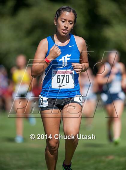 Thumbnail 1 in Stanford Invitational Girls 5K Division 3-5 Race photogallery.