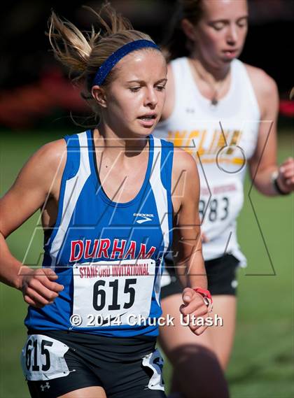 Thumbnail 2 in Stanford Invitational Girls 5K Division 3-5 Race photogallery.