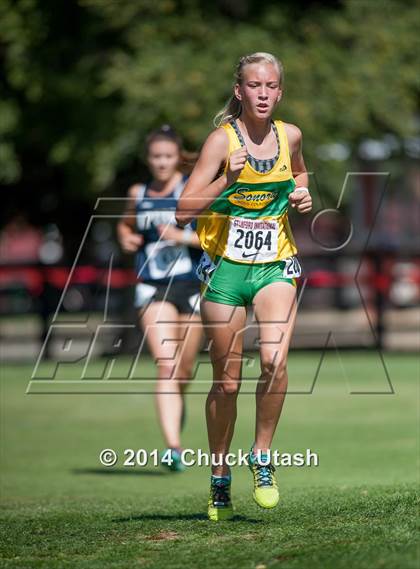Thumbnail 1 in Stanford Invitational Girls 5K Division 3-5 Race photogallery.