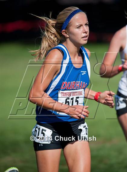 Thumbnail 1 in Stanford Invitational Girls 5K Division 3-5 Race photogallery.