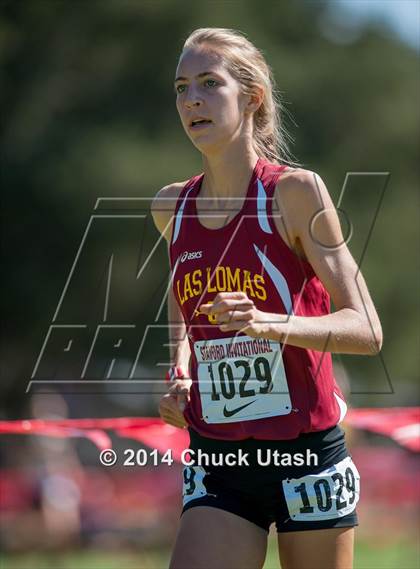 Thumbnail 1 in Stanford Invitational Girls 5K Division 3-5 Race photogallery.