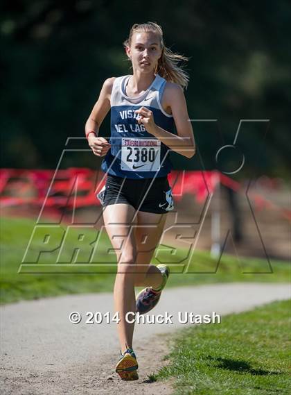Thumbnail 3 in Stanford Invitational Girls 5K Division 3-5 Race photogallery.