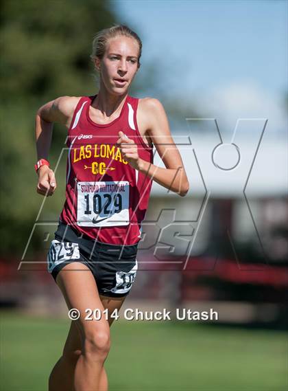 Thumbnail 2 in Stanford Invitational Girls 5K Division 3-5 Race photogallery.