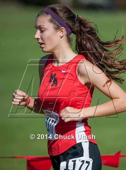 Thumbnail 3 in Stanford Invitational Girls 5K Division 3-5 Race photogallery.