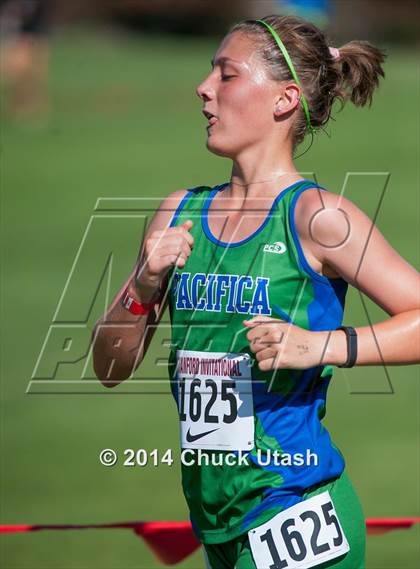 Thumbnail 1 in Stanford Invitational Girls 5K Division 3-5 Race photogallery.