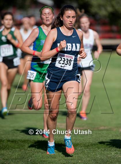 Thumbnail 1 in Stanford Invitational Girls 5K Division 3-5 Race photogallery.