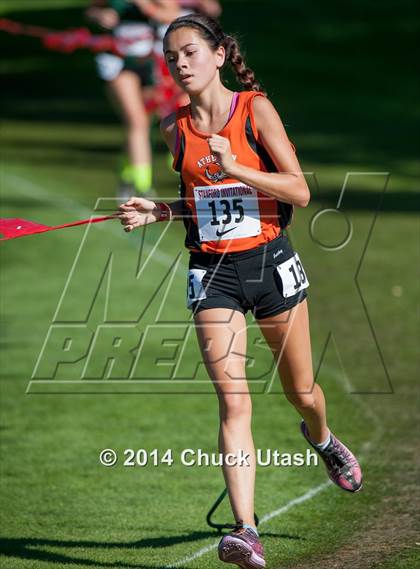 Thumbnail 2 in Stanford Invitational Girls 5K Division 3-5 Race photogallery.