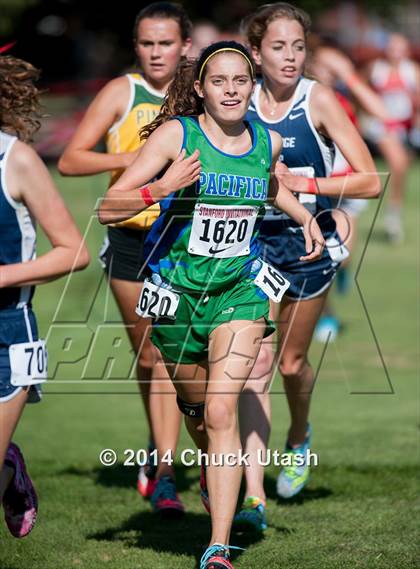 Thumbnail 2 in Stanford Invitational Girls 5K Division 3-5 Race photogallery.