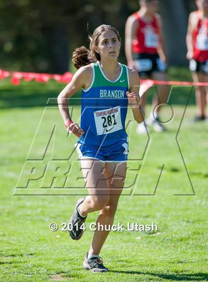 Thumbnail 3 in Stanford Invitational Girls 5K Division 3-5 Race photogallery.