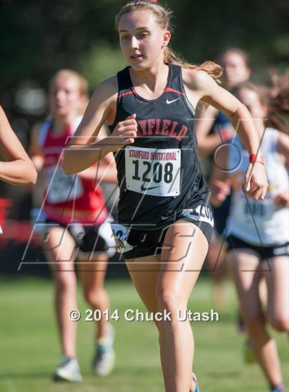Thumbnail 1 in Stanford Invitational Girls 5K Division 3-5 Race photogallery.