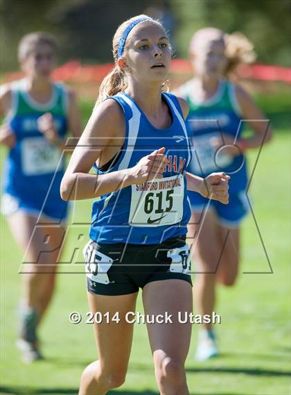 Thumbnail 2 in Stanford Invitational Girls 5K Division 3-5 Race photogallery.
