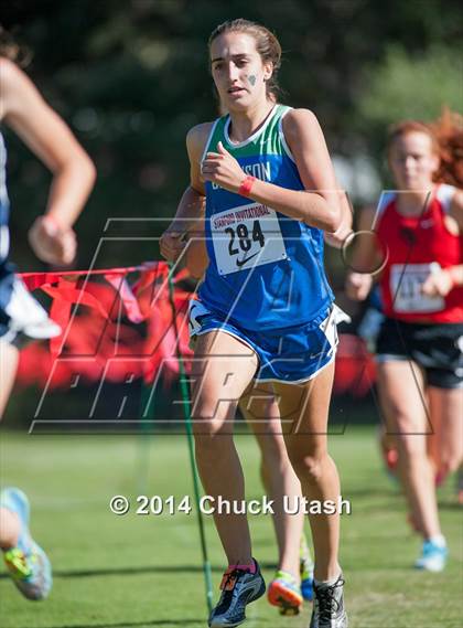 Thumbnail 3 in Stanford Invitational Girls 5K Division 3-5 Race photogallery.
