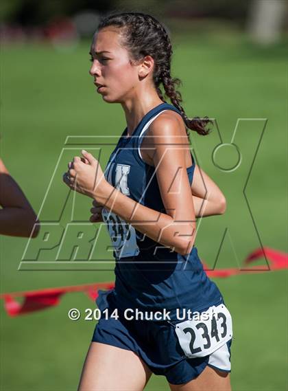 Thumbnail 1 in Stanford Invitational Girls 5K Division 3-5 Race photogallery.