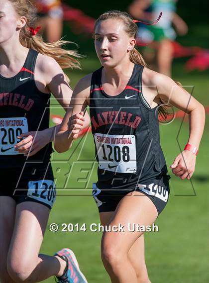 Thumbnail 1 in Stanford Invitational Girls 5K Division 3-5 Race photogallery.