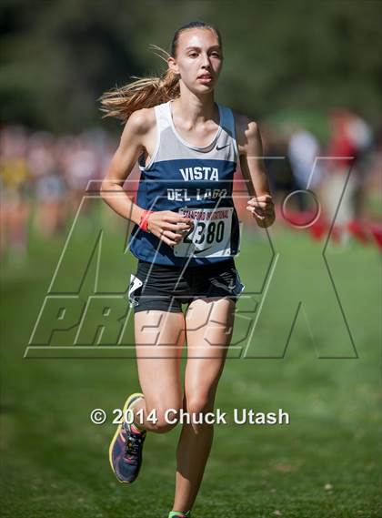 Thumbnail 1 in Stanford Invitational Girls 5K Division 3-5 Race photogallery.