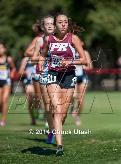 Thumbnail 3 in Stanford Invitational Girls 5K Division 3-5 Race photogallery.