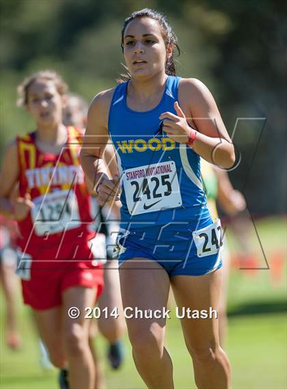 Thumbnail 3 in Stanford Invitational Girls 5K Division 3-5 Race photogallery.